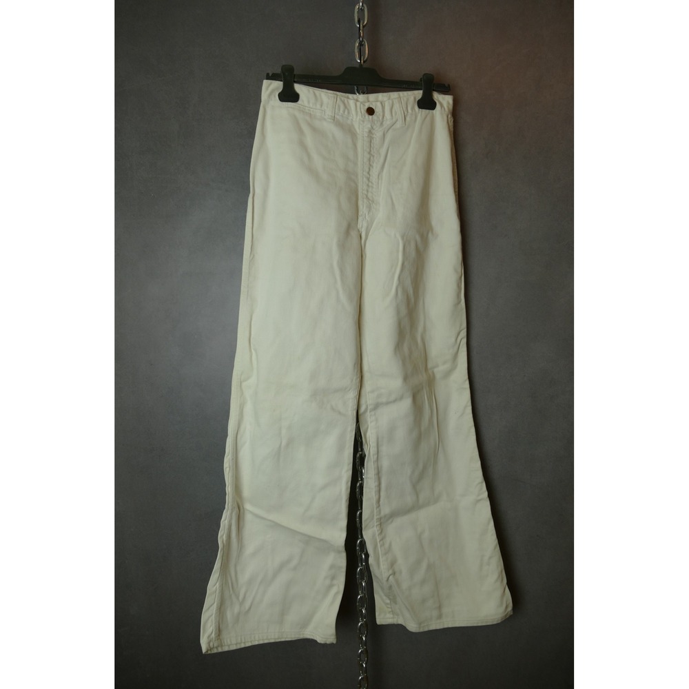 Vintage Wrangler W14AA Wide leg flares white size‎ 14 30x33